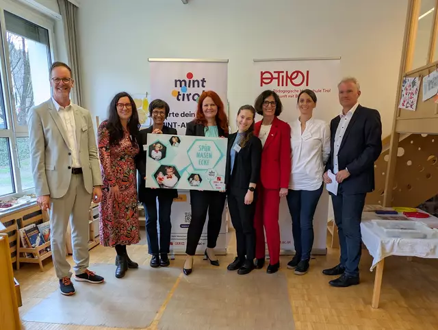 Das Konzept der Spürnasenecke Tirol wurde vorgestellt und dessen Vorteile und Ziele erläutert.  | Foto: Josef Eder - Spürnasenecke 