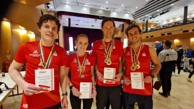 oto v.l.n.r.: Hannes Bühringer, Helena Schragl, Klaus Vogl, Jan Ratay
 | Foto: LCA Amstetten