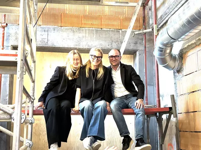 Carlo Chiavistrelli, Brigitte Hoy und Carolina. | Foto: Kogler