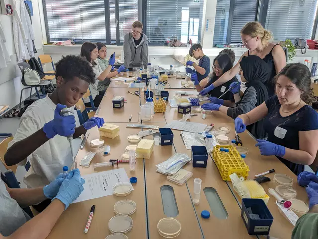 Schüler:innen des BORG Oberndorf | Foto: Forschungsinstitut für Limnologie