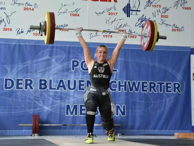 die 21-jährge Alina Novak startet bei der Europameisterschaft im Gewichtheben.

Foto: Conny Högg