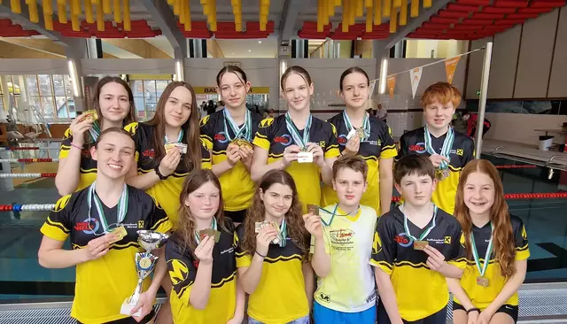 23 Medaillen konnte die Mürzzuschlager Mannschaft in Kapfenberg holen. | Foto: SC Raiffeisen Mürzzuschlag