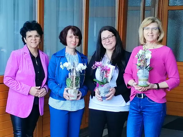 Waltraud Schwammer gratuliert dem "Gesundheitsteam Dechantskirchen" herzlichst. | Foto: KK