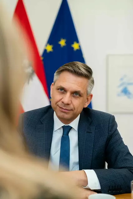 "Wir müssen keine Angst haben", war die Kernaussage bei der Pressekonferenz nach dem Gespräch.  | Foto: Martin Baumgartner