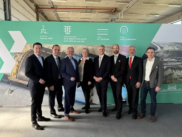 15 Jahre A5 Nord-/ Weinviertel Autobahn wurde am Standort von Bonaventura in Eibesbrunn gefeiert.  | Foto: Thiem/MeinBezirk