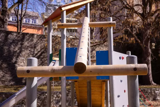 Der Spielplatz Stadtgraben in der Klagenfurter Innenstadt. | Foto: Olga Bereslavskaya