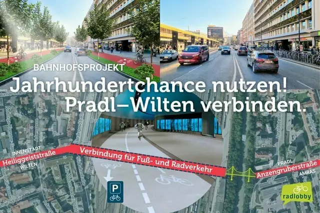 Die Radlobby startete vor kurzem eine Petition zur ±„Nutzung der Jahrhundertchance"  | Foto: Radlobby 