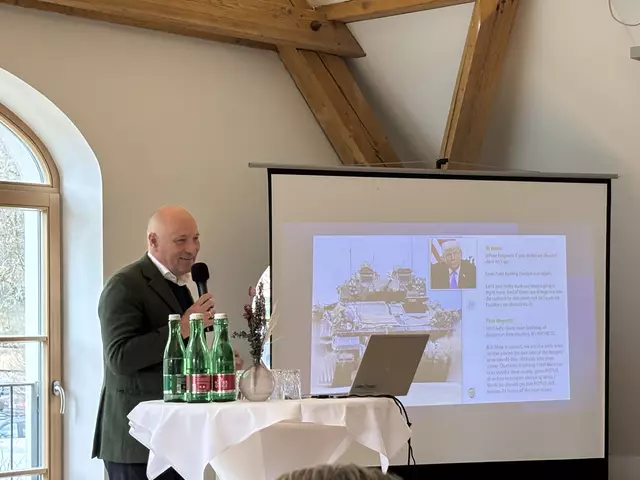 Weiss macht klar: Auf schwere Fragen gibt es selten einfache Antworten. | Foto: Simon Haslauer