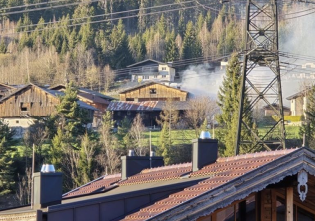 Der Brand ereignete sich am späten Donnerstagnachmittag.  | Foto: FF Hollersbach