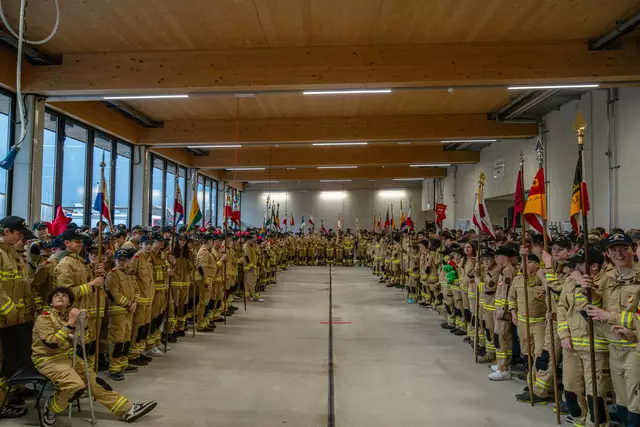 Nicht weniger als 314 Feuerwehrjugendmitglieder fanden sich in der Gemeinde Buch ein.  | Foto: BFV Kreidl