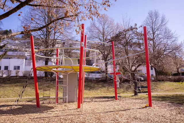 Der Spielplatz Feschnigpark in Klagenfurt. | Foto: Olga Bereslavskaya