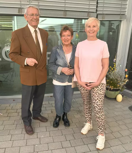 Karl Rademacher, Helga Rademacher und Michaela Müllner  | Foto: Stöckl Lisa 