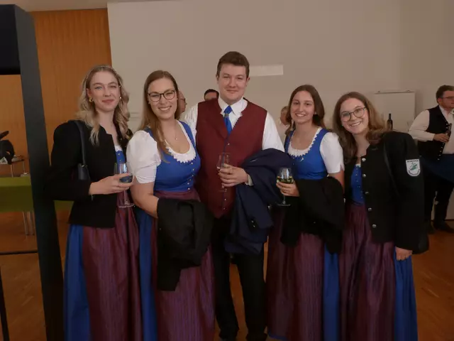 Der Musikverein Stadtschlaining freute sich sichtlich auf einen klangvollen Tag. 