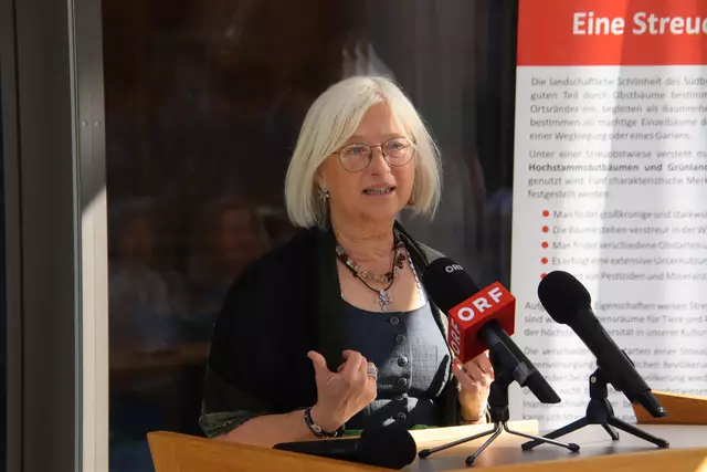 Brigitte Gerger, Geschäftsführerin der "Wieseninitiative". | Foto: Martin Wurglits