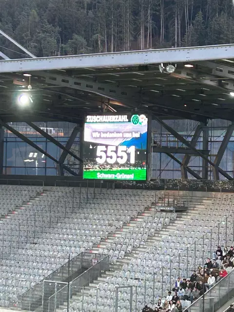 Beeindruckende Zuschauerzahl, sensationelle Atmosphäre, tolles Spiel. Schlagerspiel zwischen FC Wacker Innsbruck und WSG Tirol Juniors.  | Foto: MeinBezirk