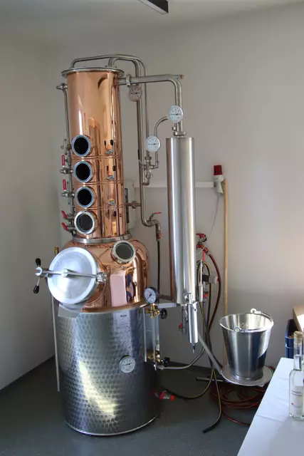 Der Schnapsbrennraum. | Foto: Martin Wurglits