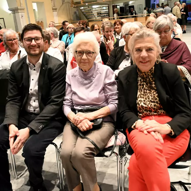 Lukas Gradnitzer, Helga Rieder mit Tochter Angeika Hinteregger