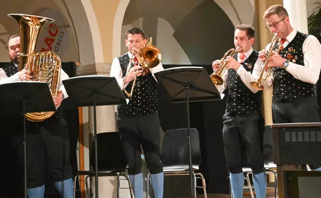 Das Bläserquartett der TK Molzbichl