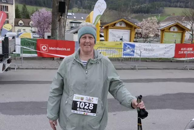 Gabriela Teubenbacher war eine der vielen Walker.  | Foto: Santrucek