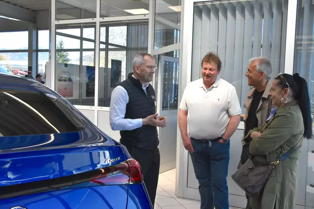 An zwei Tagen wurden die Gäste vom bestmöglich über die mobilen Neuheiten beraten. | Foto: MeinBezirk