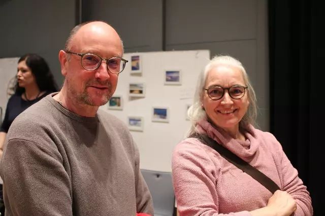 Sabine und Thomas fanden großen Gefallen an den Kunsthandwerken
 | Foto: mc