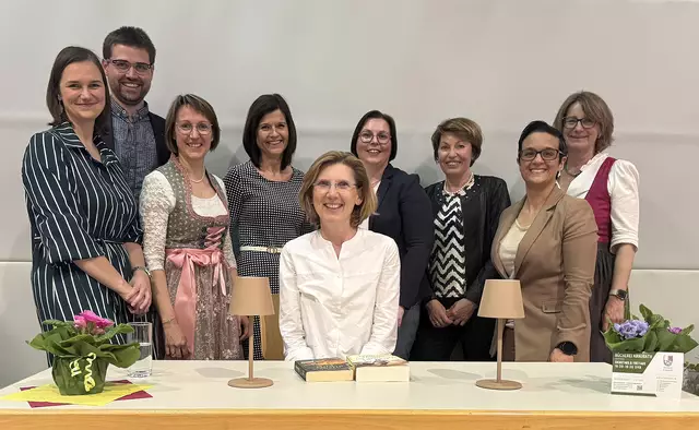 Das Team der Bücherei Kraubath mit Beate Maly (Mitte) | Foto: Bücherei Kraubath
