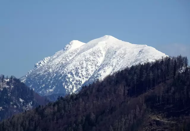 Der tief winterliche Vaterberg 