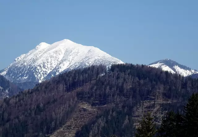 Der Ötscher ist ein Blickfang.