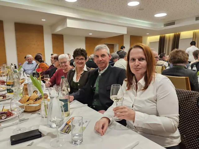Martina Zwicker, Barbara und Karl Wagner und Hermine Lang | Foto: Simon Glösl