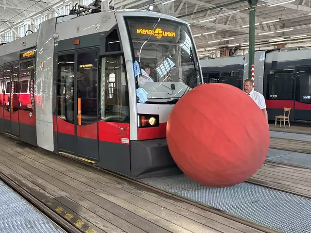 Beim Bim-Kegeln geht es um Präzision und Geschicklichkeit.  | Foto: Wiener Linien/Barbara Wirl