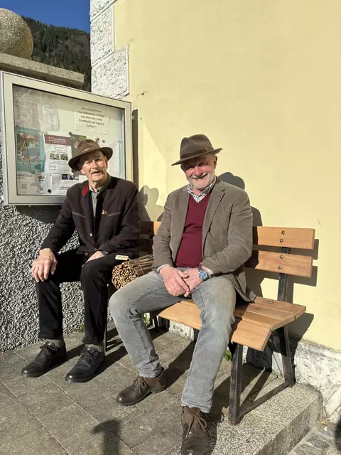 Kurator Hochenwarter und Messner Wassertheuer | Foto: MeinBezirk