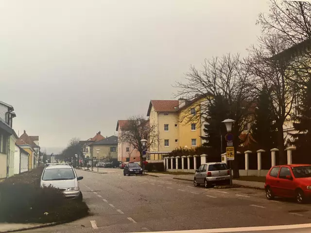 Die Südbahnstraße in einer alten Aufnahme | Foto: Kalender Leobersdorf