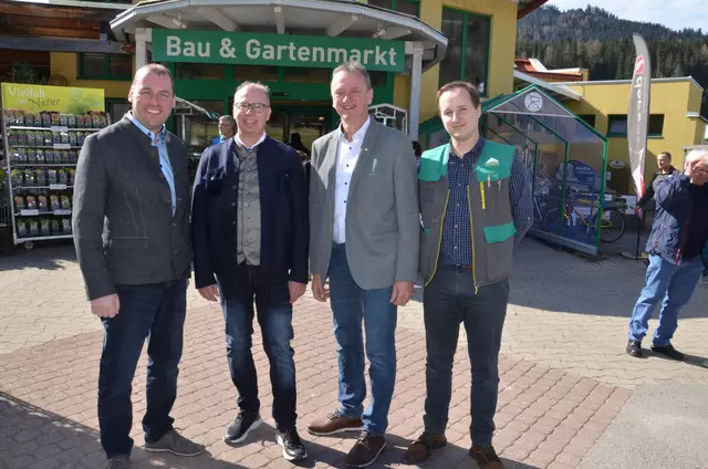 Gerhard Stolz, Werner Knapp, Siegfried Gruber und Stefan Wallner. | Foto: Oblak