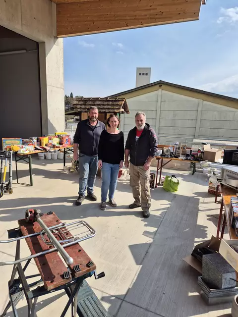 Gemeinderat Christian Achter, Gemeinderätin Christine Filipp, Geschäftsführender Gemeinderat Robert Vielnascher.
  | Foto: Gemeinde Hochleithen
