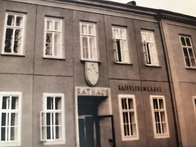 Das Rathaus Leobersdorf vor der Sanierung 1990 | Foto: Leobersdorfer Kalenderblatt