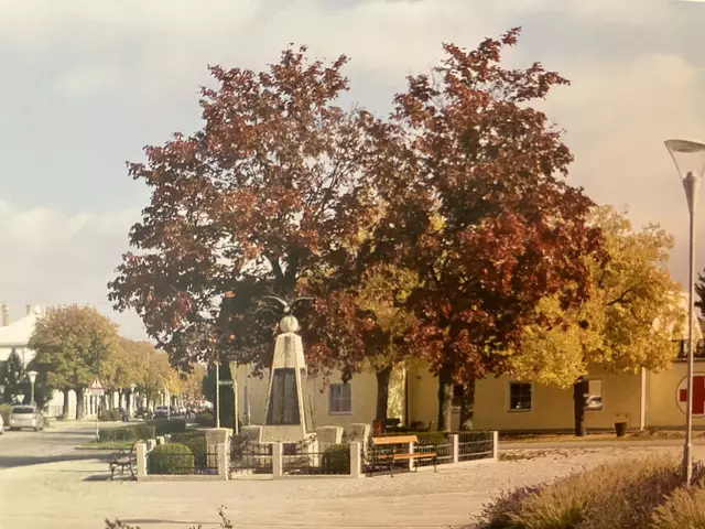 Das Kriegerdenkmal 1960 | Foto: Leobersdorfer Kalenderblatt
