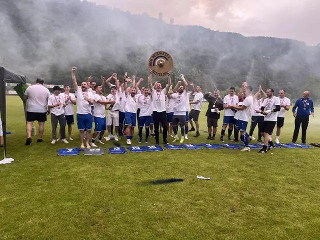 Vergangene Saison feierte die Union Wesenufer noch den Aufstieg in die 1. Klasse Nord-West. Nun wird ein Kooperationspartner gesucht. | Foto: Union Wesenufer