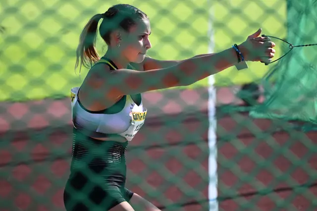 Annika Kern hochkonzentriert im Wurfkreis. | Foto: ÖLV/A. Nevsimal