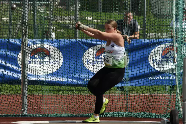 Lina Breznik muss sich nach einer Verletzung 2024 heuer erst wieder langsam an ihre Höchst-Leistungen herantasten. | Foto: ÖLV/M. Albel
