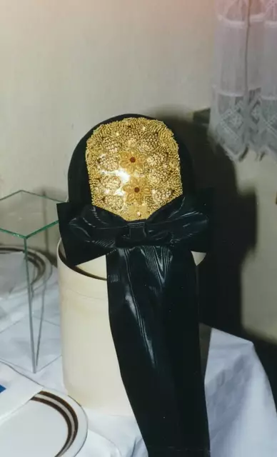 Die Leonharder Goldhaube. | Foto: Trachtengruppe Bad St. Leonhard