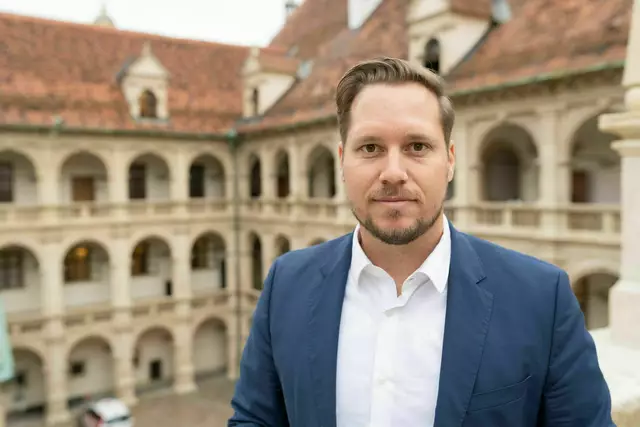 Marco Triller kommt aus Niklasdorf, er lenkt die Geschicke des FPÖ-Klubs in der Steiermark. | Foto: FPÖ Steiermark