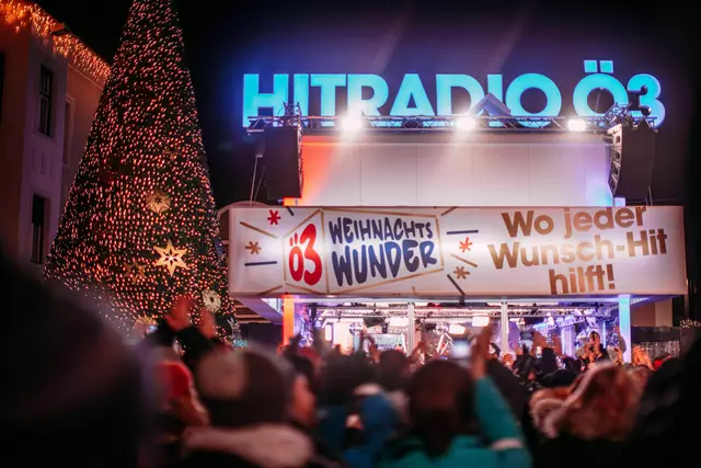 Graz wird 2025 nicht Gastgeber des Ö3-Weihnachtswunders. Pläne, das Star besetzte Charity-Event in die Innenstadt zu bringen, scheiterten an politischem Unwillen. | Foto: Hitradio Ö3/Martin Krachler