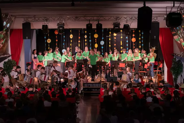 Frühlingsgefühle weckten die Schülerinnen und Schüler der Musikmittelschule Radstadt bei ihrem Konzert "Frühlingszauber". | Foto: MMS Radstadt