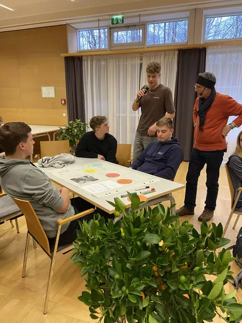 Workshop zur Essbaren Schule | Foto: HLBLA St. Florian