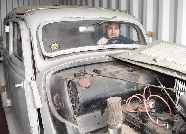 Noch ist er nicht fahrtüchtig. | Foto: Herbert Schleich