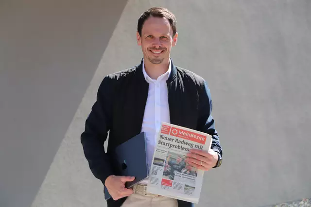 MeinBezirk Schärding Geschäftsstellenleiter Andreas Osterkorn. | Foto: MeinBezirk