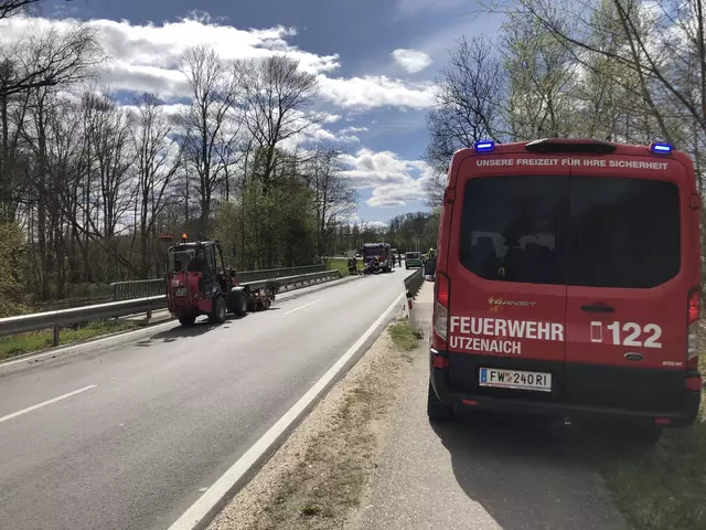 An diesem Einsatz waren die beiden Feuerwehren Utzenaich und Forchtenau sowie Mitarbeiter der Bauhofs Utzenaich beteiligt.