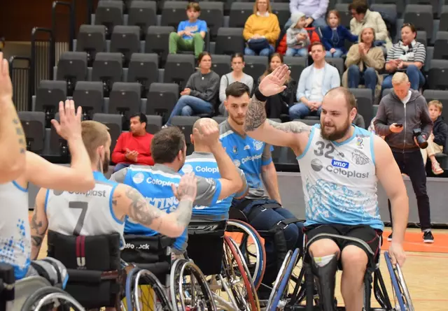 Die Coloplast Sitting Bullsgaben alles. | Foto: Astrid Berger