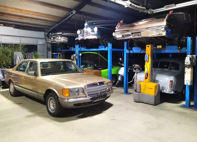 Im Oldtimer Stall von Clemens Suchocki | Foto: Suchocki