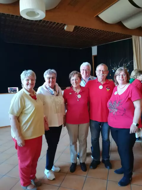 Teilnehmerinnen und Teilnehmer v. li. nach re. : Sieglinde Ohr, Maria Schweiger, Anna Baidinger, Felix Meszarich, Willi Baidinger, Anita Maier. | Foto: Sieglinde Ohr